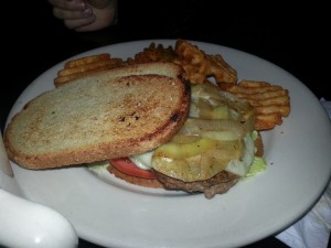 Here is the best burger I think I've ever had, the Patty Melt!