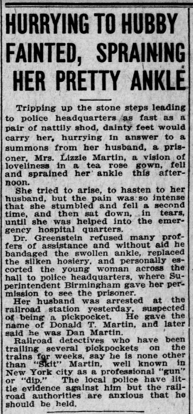 1910-06-01 Hurrying to pick poceting husband