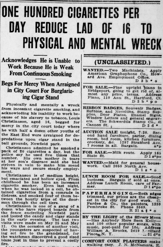 1910-06-03 100 Cigs for 16 yr old