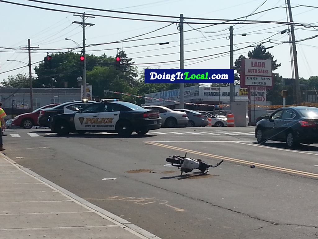 North Ave bike crash