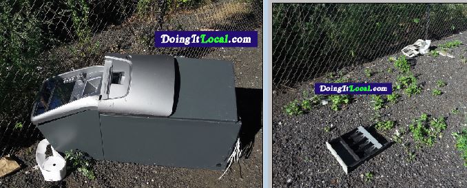 Stolen ATM Machine