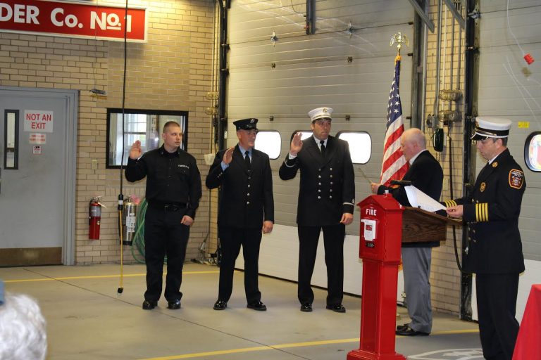 Fairfield Fire New Hire and Promotions
