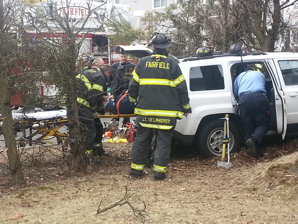 Fairfield News Car crash