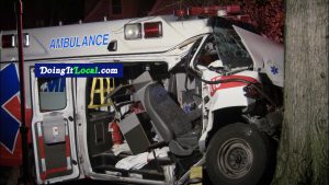 AMR Ambulance Involved In Serious Crash In Bridgeport