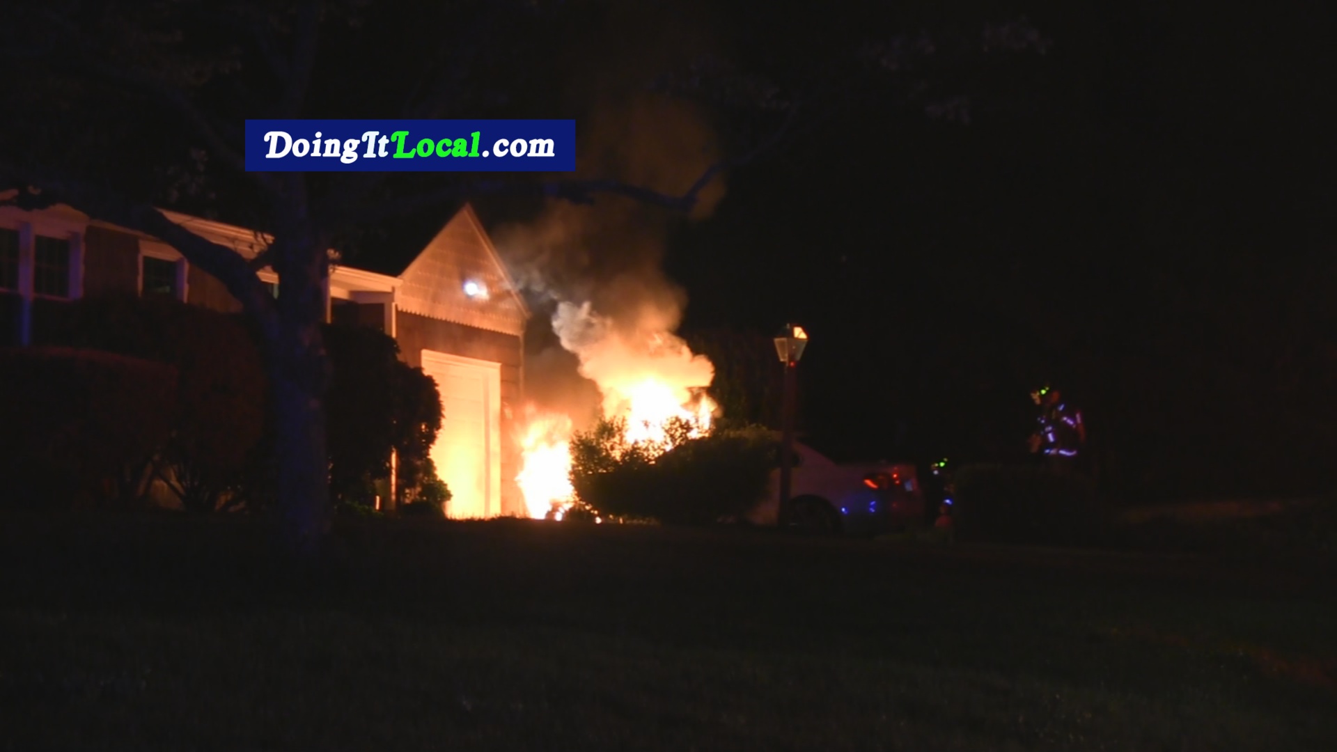 Tonight's Vehicle Fire Was Hosted By Fairfield On Milendale Road