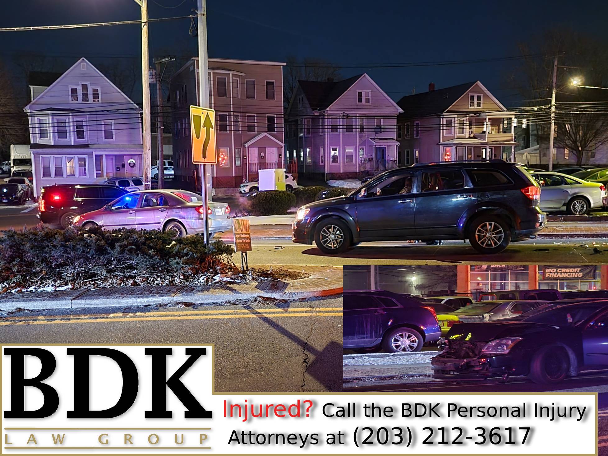 Fairfield News 3 Car Crash