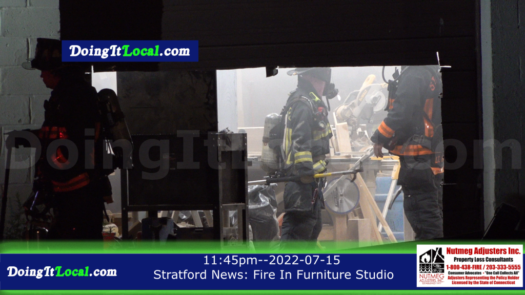 Stratford News: Fire In A Furniture Studio - DoingItLocal