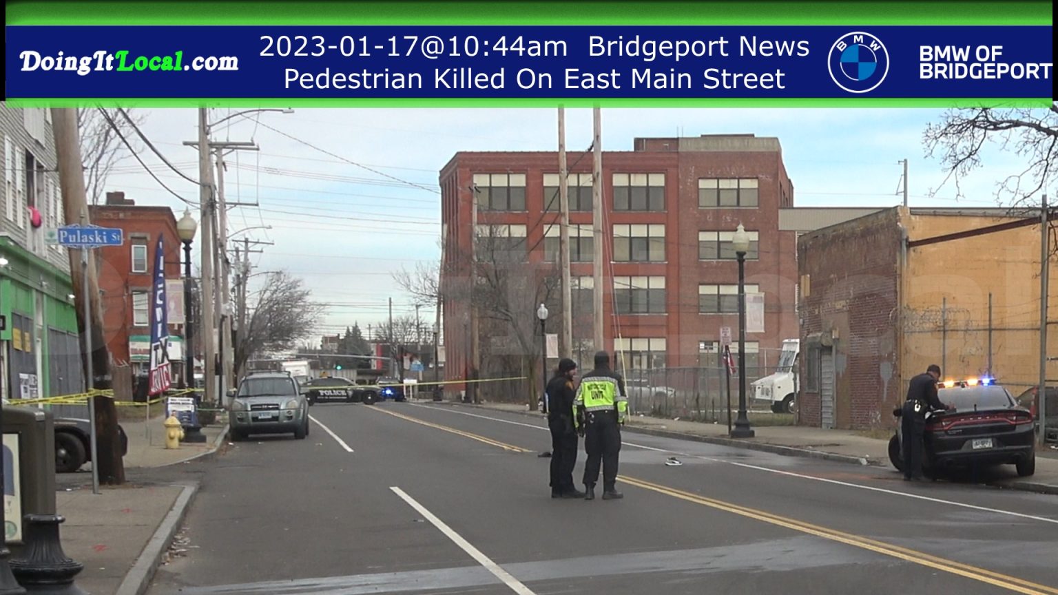 Bridgeport News Pedestrian Killed