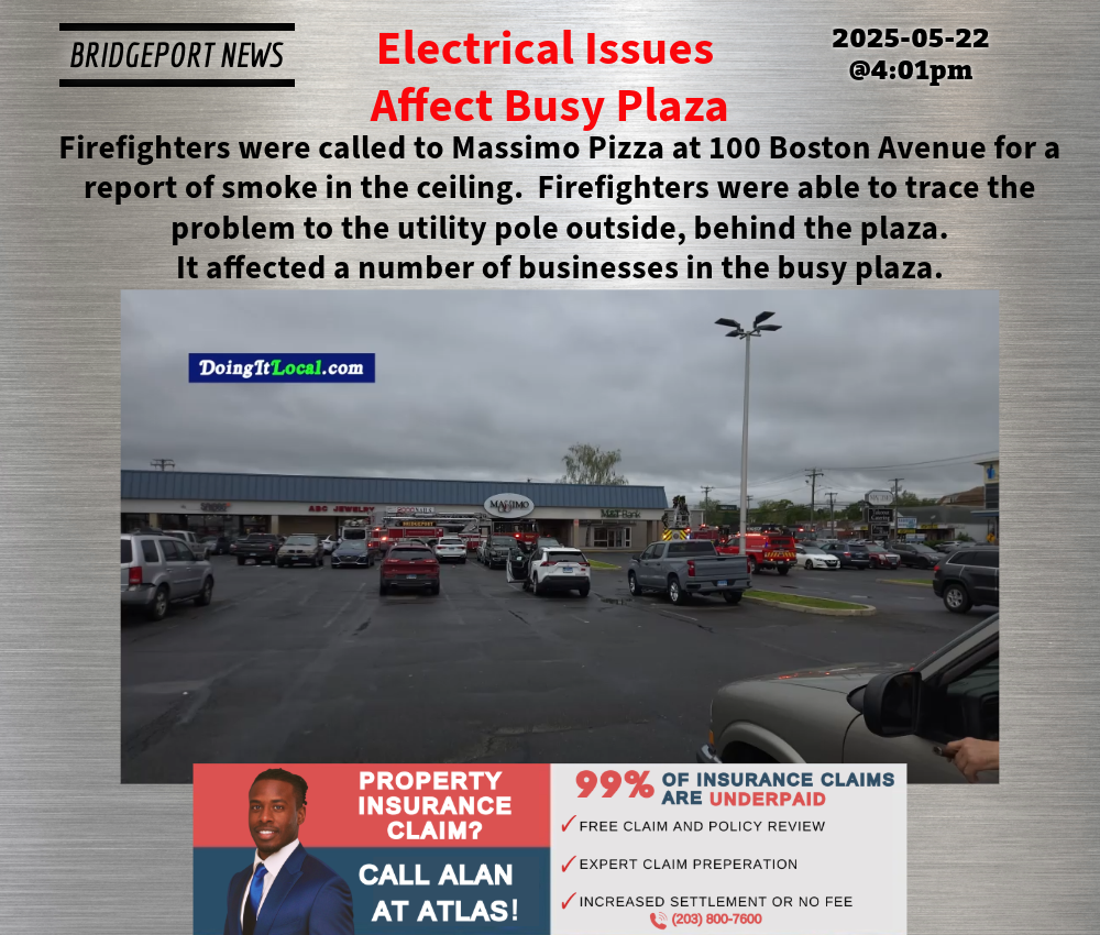 Electrical Issues Affect Busy Plaza