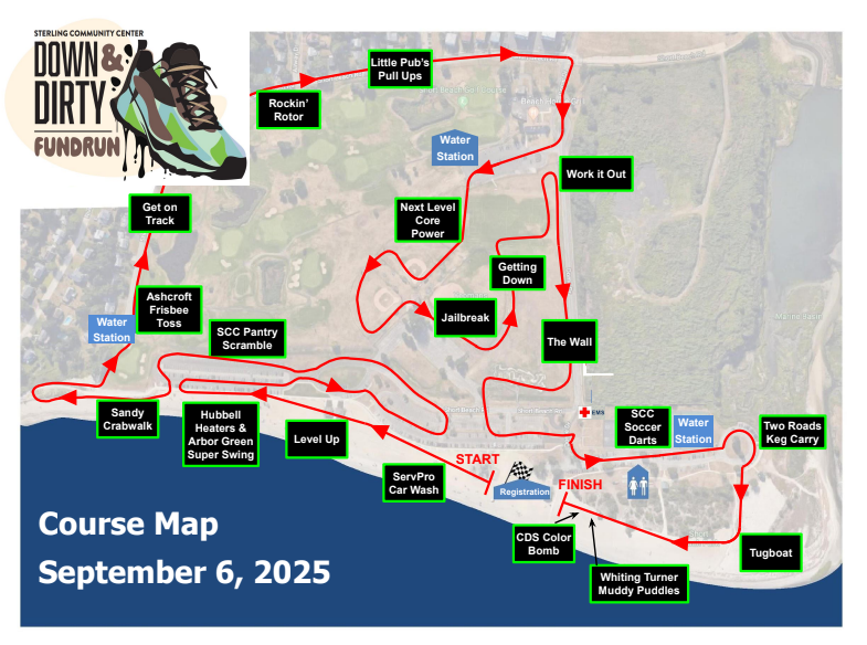 Sterling Community Center Hosts Annual Down & Dirty 5K at Short Beach