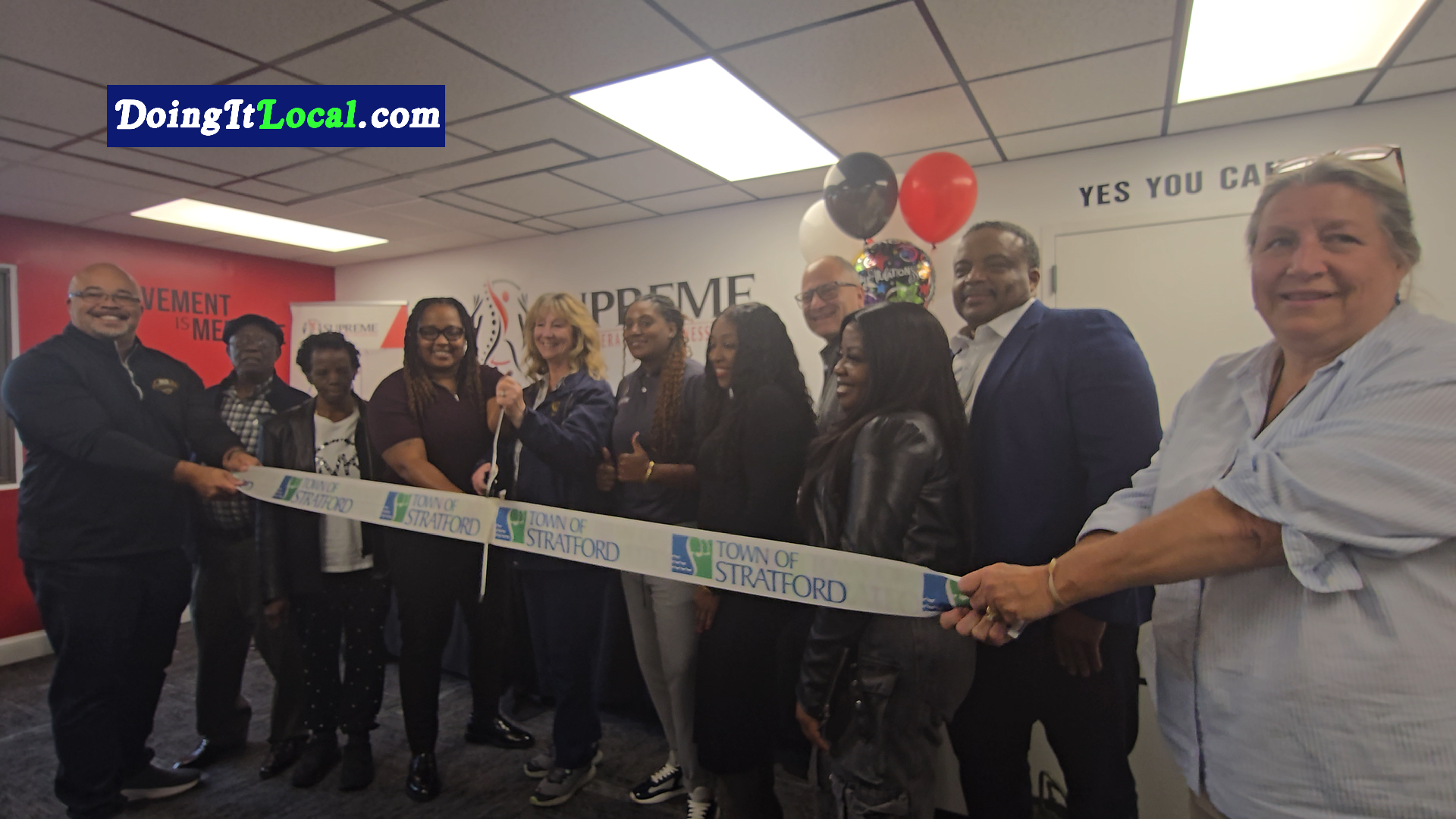 Supreme Physical Therapy Celebrates New Stratford Office with Ribbon Cutting