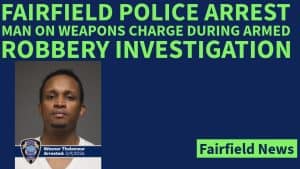 Wesner Thelamour was arrested during a Fairfield Police investigation into an armed robbery at News Express on Tunxis Hill Road.